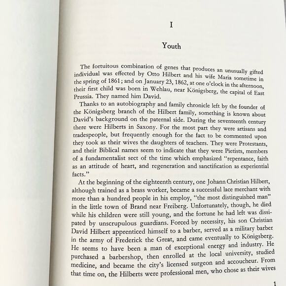 Hilbert - Book by Constance Reid - Picture 6 of 8